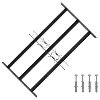 291427 - VIDAXL Grilë Sigurie për Dritare 75.5 x 45 cm Çelik i Galvanizuar
