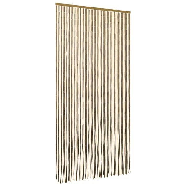 291444 - VIDAXL Perde Dere me Insekte Shumëngjyrëshe 100 x 200 cm Bambu
