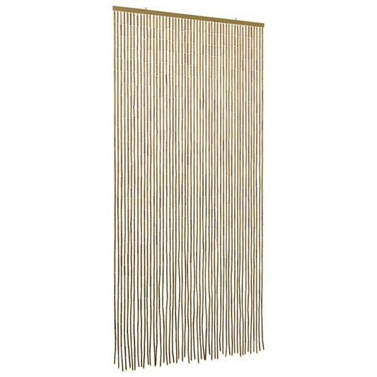 291444 - VIDAXL Perde Dere me Insekte Shumëngjyrëshe 100 x 200 cm Bambu