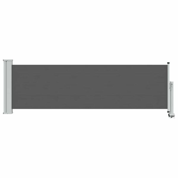 334385 - VIDAXL Tendë anësore 60 x 300 cm 100% poliester hekur çelik Drejtkëndëshe