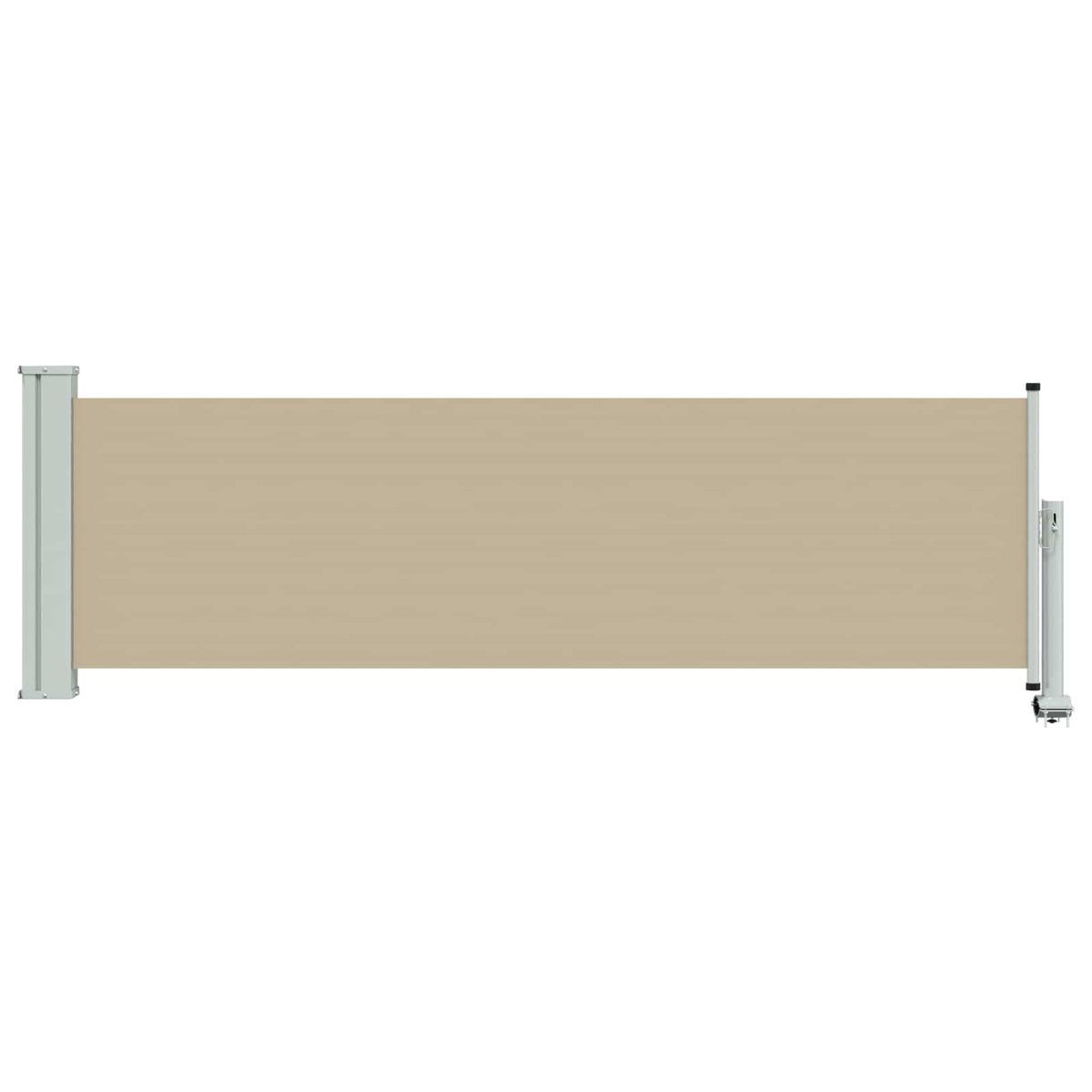 334386 - VIDAXL Tendë anësore 80 x 300 cm 100% poliester hekur çelik Drejtkëndëshe