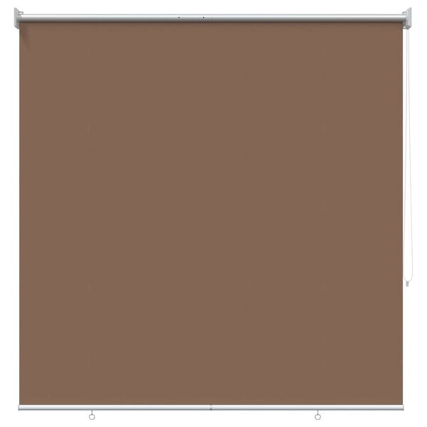 334400 - VIDAXL Perde me rul për jashtë, me mbrojtje nga rrezet UV, ngjyrë taupe 140 x 140 cm