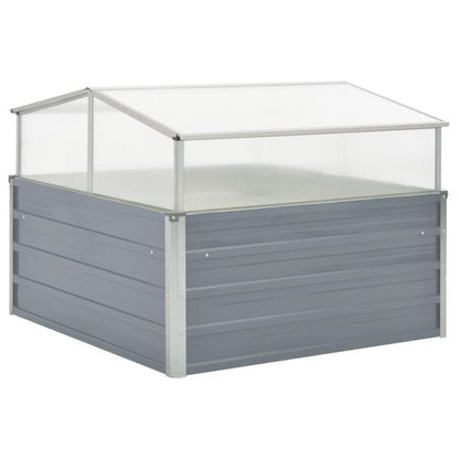 244767 - VIDAXL Serë 100x100x85 cm Çelik i Galvanizuar Gri