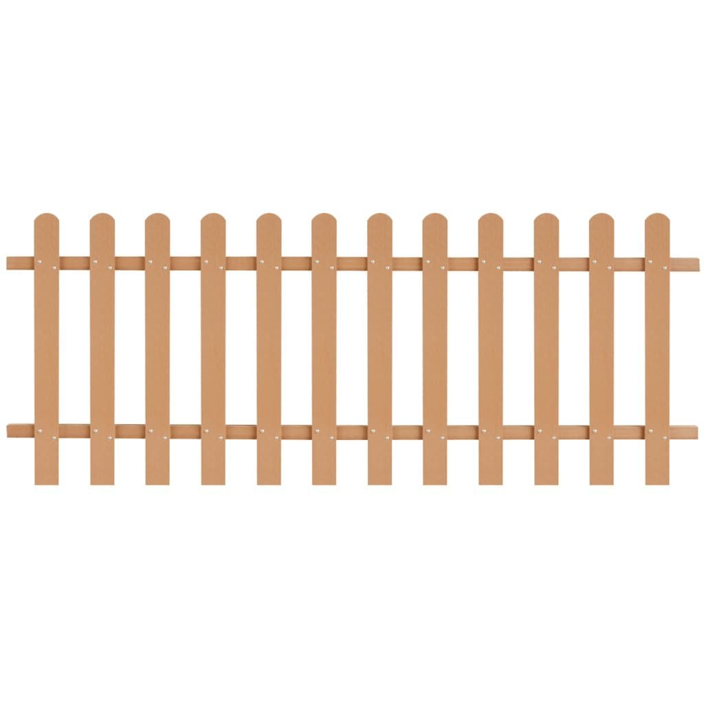 265410 - VIDAXL Gardh me kunja WPC 200x80 cm
