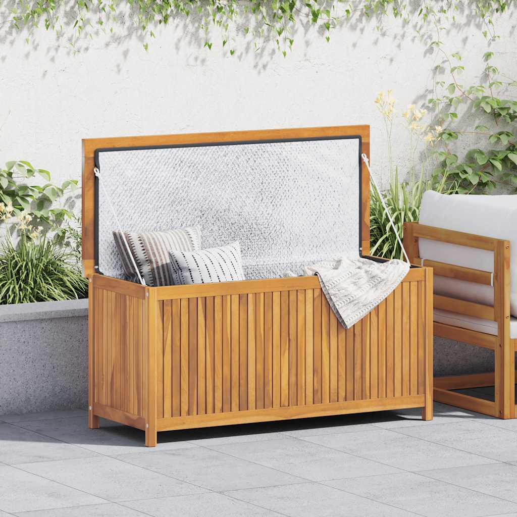 244305 - vidaXL Kuti Magazinimi për Kopsht 120x50x58 cm – Dru Tik Masiv