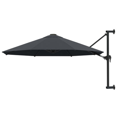 244425 - vidaXL Ombrellë Kopshti – Anthracite, e Anueshme
