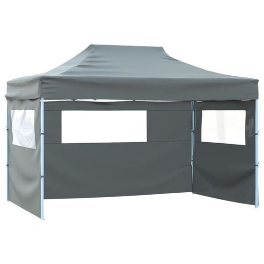 244772 - VIDAXL Tendë e palosshme me 3 mure 431x291x315 cm Antracit