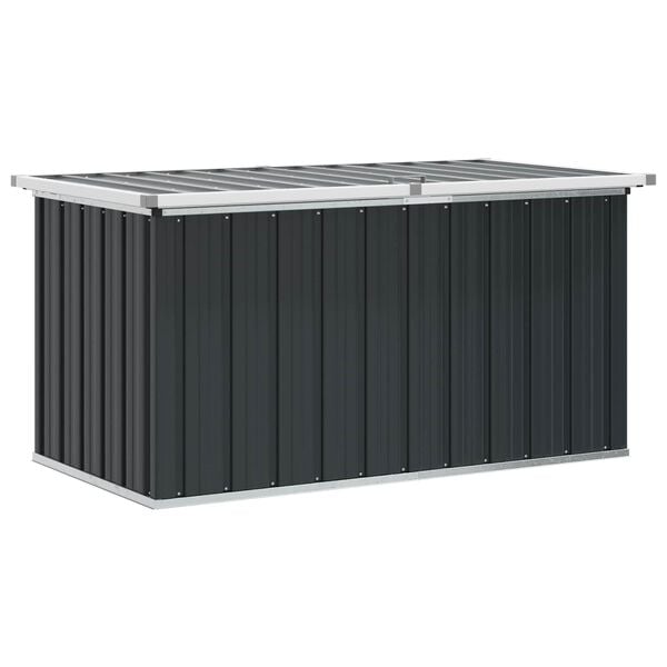 334408 - VIDAXL Kuti Ruajtjeje për Kopsht, Antracit 129x67x65 cm