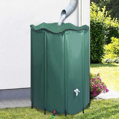291044 - VIDAXL Rezervuar uji shiu i palosshëm me rubinet 1250 L