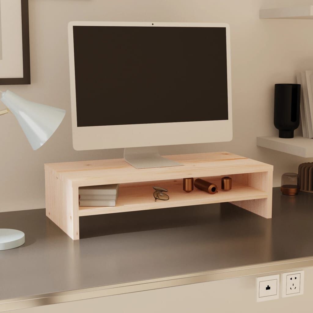 265460 - VIDAXL Stand Monitori 50x24x13 cm Dru i Masturbuar Pishe