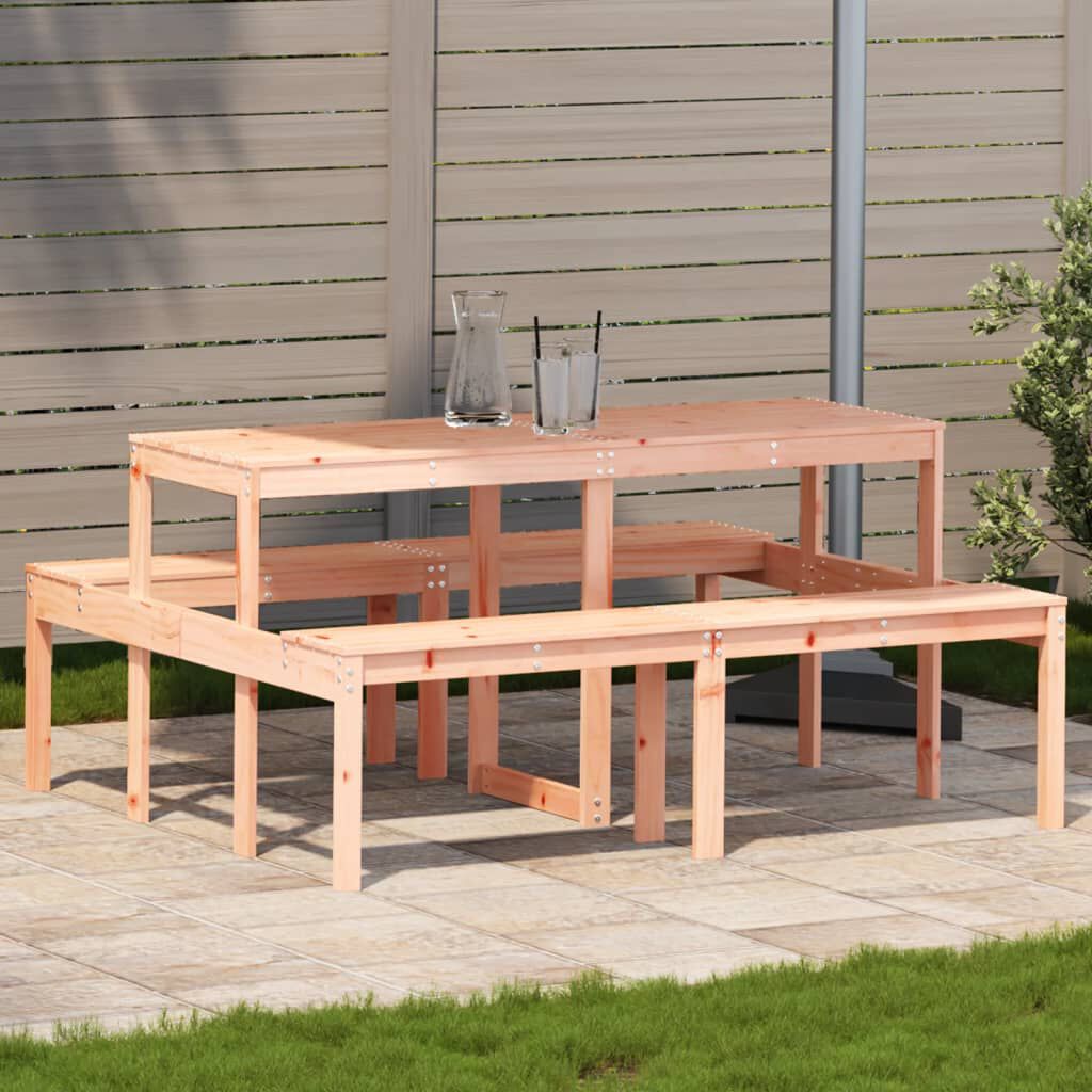 265485 - VIDA XL Tavolinë Pikniku 160x134x75 cm Dru Douglas