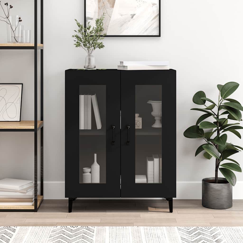 265488 - VIDA XL Bufe e Zezë 69,5x34x90 cm Dru i Inxhinierizuar
