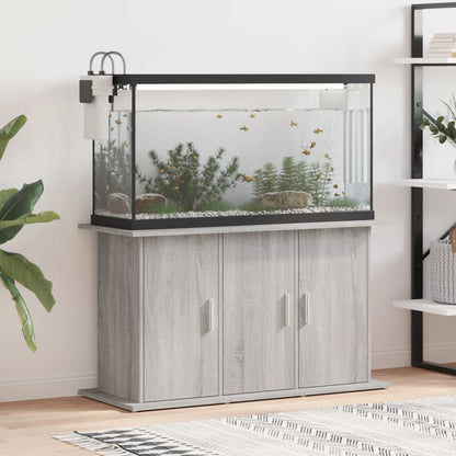 280551 - VIDAXL Stand Akuariumi Gri Sonoma 101x41x58 cm Dru i Inxhinieruar