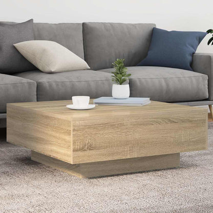 265494 - VIDAXL Tavolinë kafeje Sonoma Lisi 80x80x31 cm Dru i Inxhinieruar