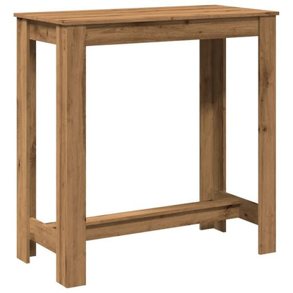 334495 - VIDAXL Tavolinë Bari Artizanale Lisi 102x50x103,5 cm Dru i Inxhinieruar