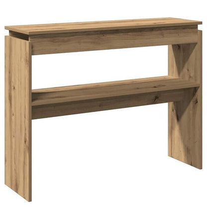 291570 - VIDA XL Tavolinë Konsole Artizanale Lisi 102x30x80 cm Dru i Inxhinieruar
