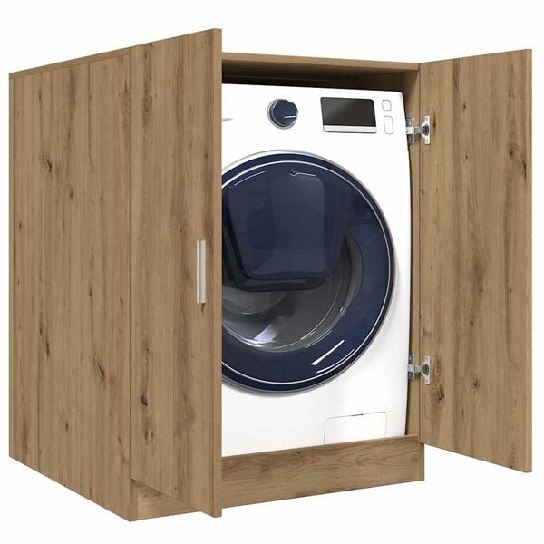 334498 - VIDAXL Dollap Lavatrice Artisan Lisi 70,5x71,5x91,5 cm