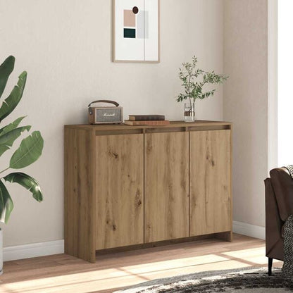 291572 - VIDA XL Bufe Artizanale Lisi 102x33x75 cm Dru i Inxhinieruar