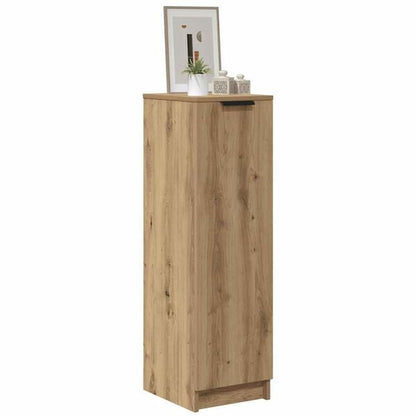 291573 - VIDA XL Dollap Këpucësh Artizanal Lisi 29,5x35x100,5 cm Dru i Inxhinieruar