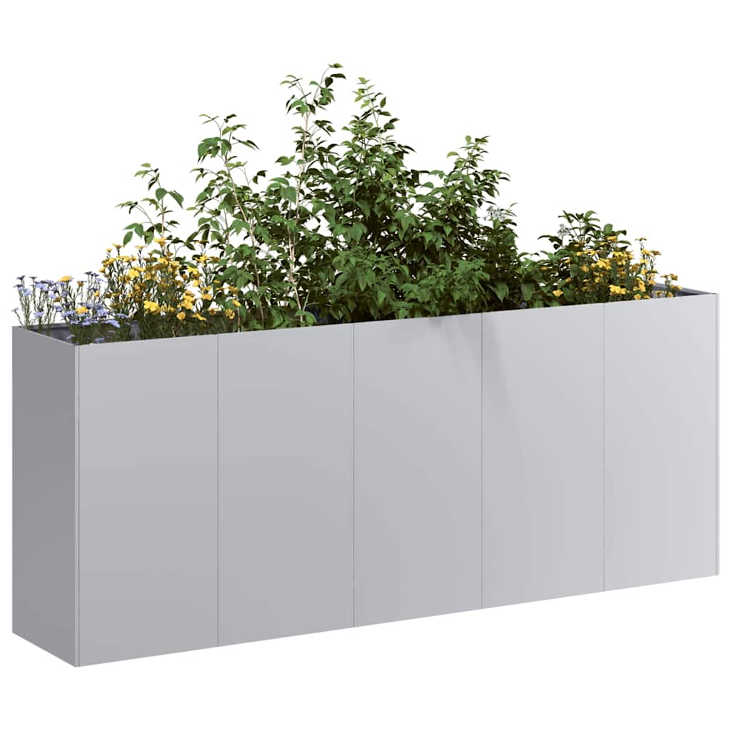 244874 - VIDAXL Vazo e ndryshkur 200x40x80 cm Çelik i Rezistent ndaj Motit