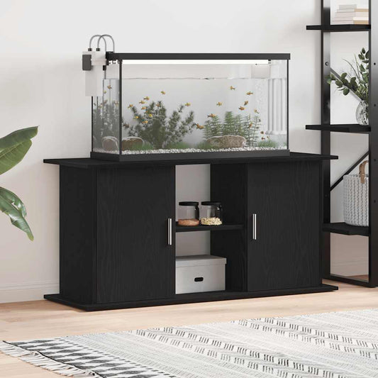 280619 - VIDAXL Stand Akuariumi Lisi i Zi 121x41x58 cm Dru i Inxhinieruar