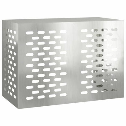 291606 - Mbulesë kondicioneri VIDA XL, Ngjyrë argjendi 100 x 50 x 70 cm, Çelik i galvanizuar