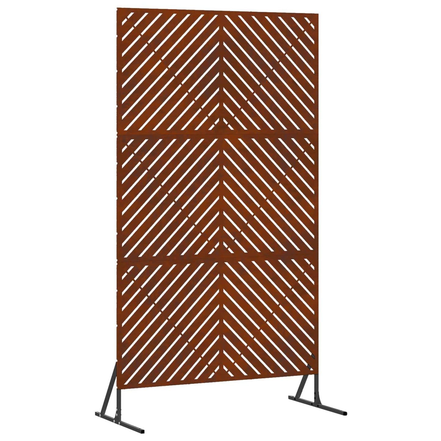 280637 - vidaXL Mbrojtëse Privatësie 100 x 50 x 180 cm Çelik
