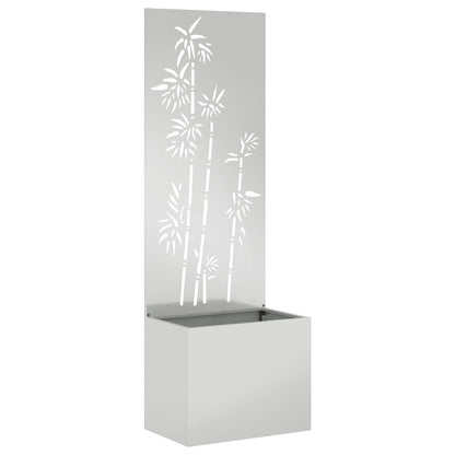 265599 - vidaXL Mbrojtëse për Privatësi Kopshti, Ngjyrë Argjendi 50 x 150 cm, Çelik i Galvanizuar