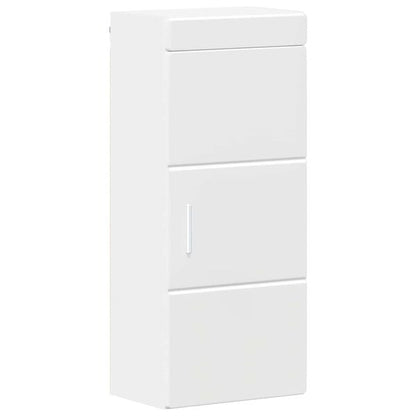 334552 - VIDAXL Dollap Muri për Banjo TULUM i Bardhë, 37 x 24.5 x 86 cm