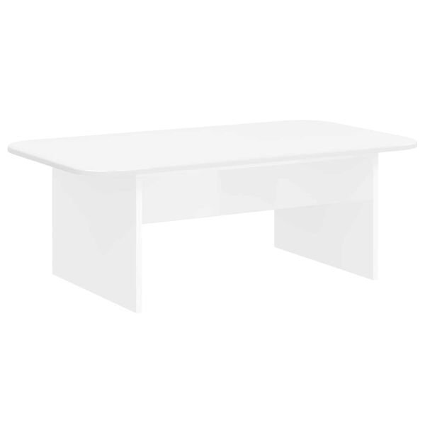 334569 - VIDA XL Tavolinë kafeje e bardhë 93 x 53 x 33 cm prej druri të përpunuar