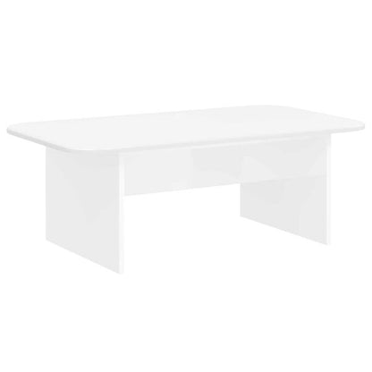 334569 - VIDA XL Tavolinë kafeje e bardhë 93 x 53 x 33 cm prej druri të përpunuar