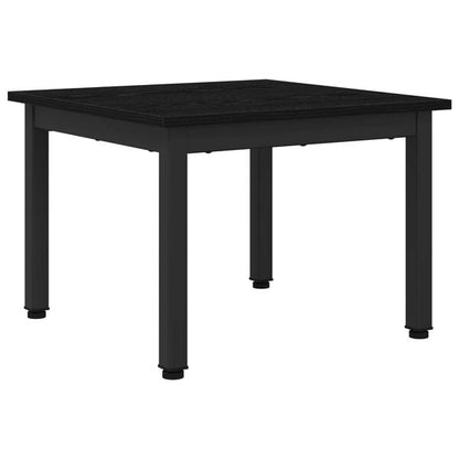 291639 - vidaXL Tavolinë Kafeje prej Lisi të Zi 50 x 50 x 36 cm Dru i Përpunuar