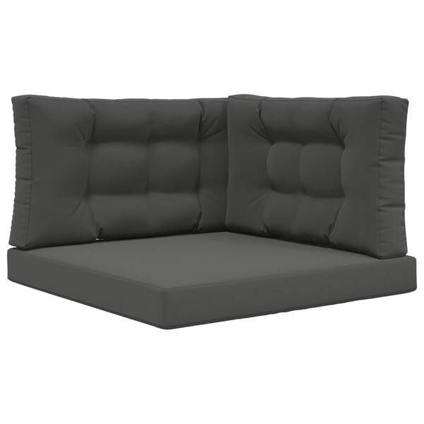 334581 - VIDA XL Jastëk divani për jashtë, poliester, antracit 80 x 80 cm