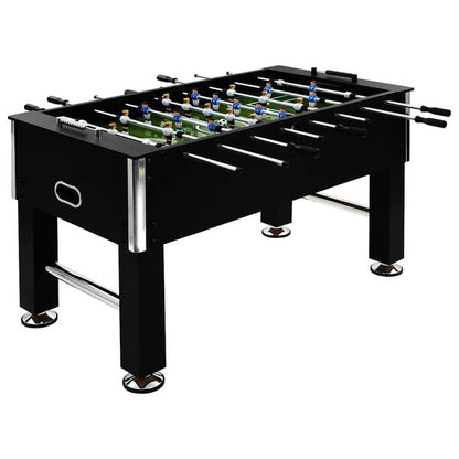 291650 - VIDA XL Tavolinë Futbolli Çelik 60 kg 140x74,5x87,5 cm E zezë