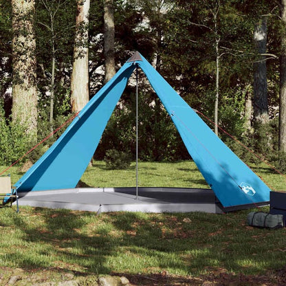 291661 - VIDA XL Tendë familjare Tipi për 8 persona, blu, e papërshkueshme nga uji