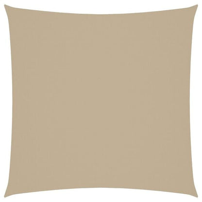 181645 - VIDAXL Tendë Dielli Katrore prej Pëlhure Oxford, Ngjyrë Bezhë, Madhësi 23.0x23.0'