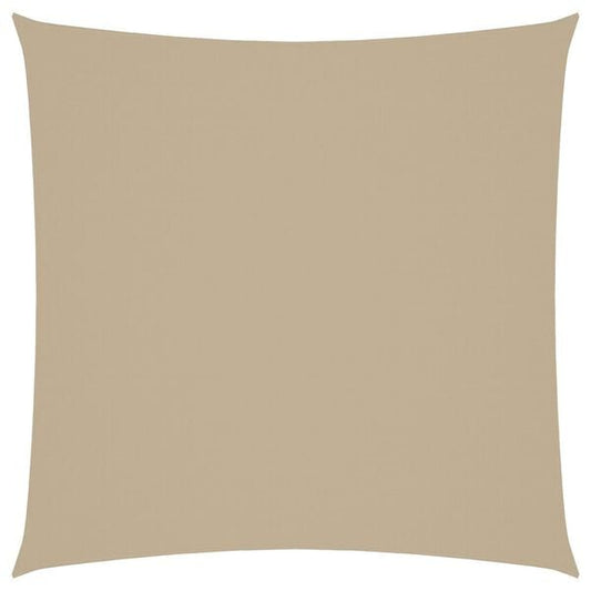 181645 - VIDAXL Tendë Dielli Katrore prej Pëlhure Oxford, Ngjyrë Bezhë, Madhësi 23.0x23.0'