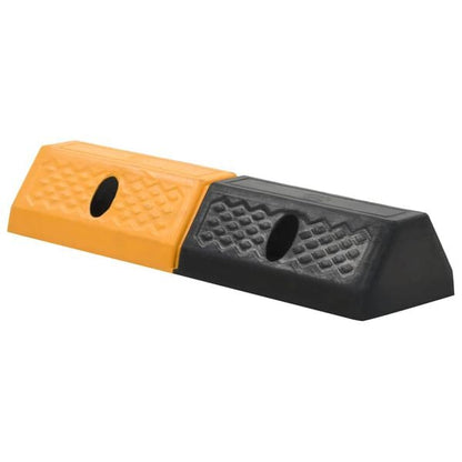 333014 - VIDAXL Blloqe parkimi 2 copë gome 49x15x9 cm