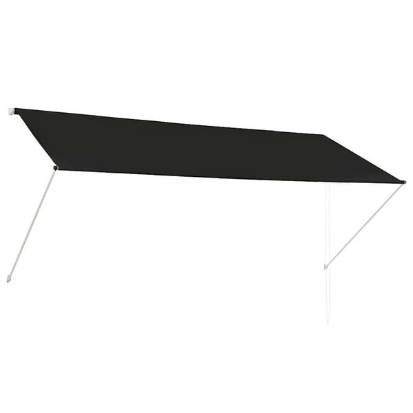 291110 - VIDAXL Tendë e tërheqshme 300x150 cm Antracit