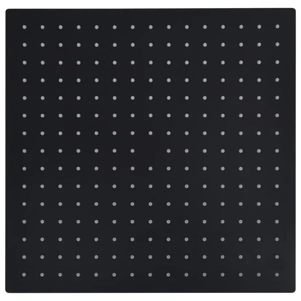 212178 - vidaXL Kokë Dushi 40×40 cm – Çelik Inoks, E Zezë