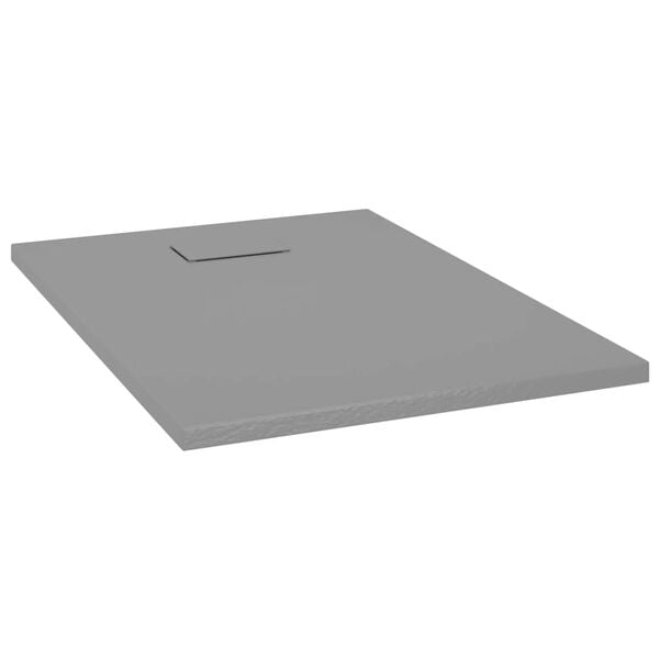 334025 - VIDAXL Tabaka Baze Dushi SMC Gri 100x70 cm
