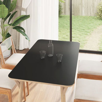 333041 - VIDAXL Ngjitëse Mobiljesh Vetëngjitëse e Zezë Mat, 90x500 cm, PVC