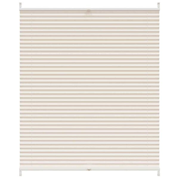 333311 - VIDAXL Plissee Faltrollo Rollo Plisseerollo 100x150cm Krem