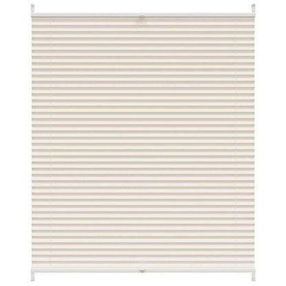 333311 - VIDAXL Plissee Faltrollo Rollo Plisseerollo 100x150cm Krem