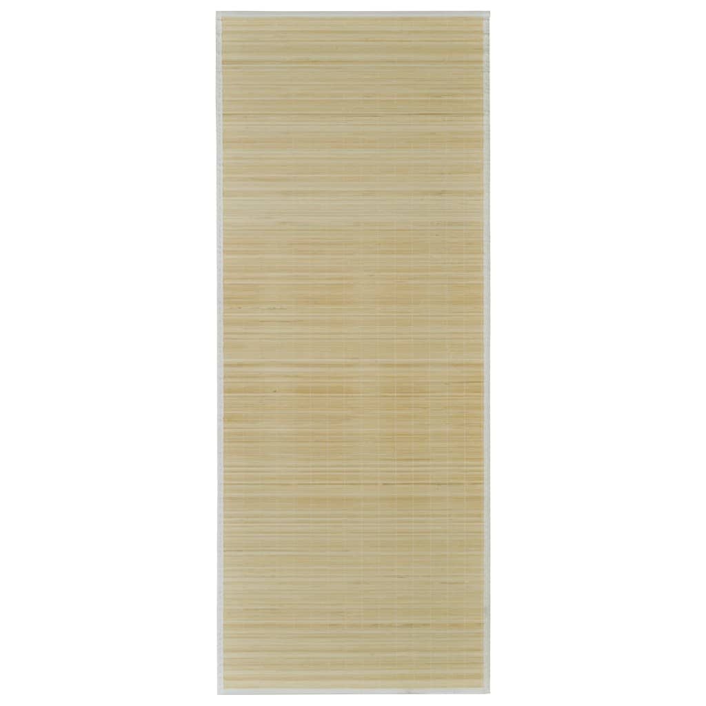 265057 - Qilim drejtkëndor prej bambuje natyrale 80 x 200 cm