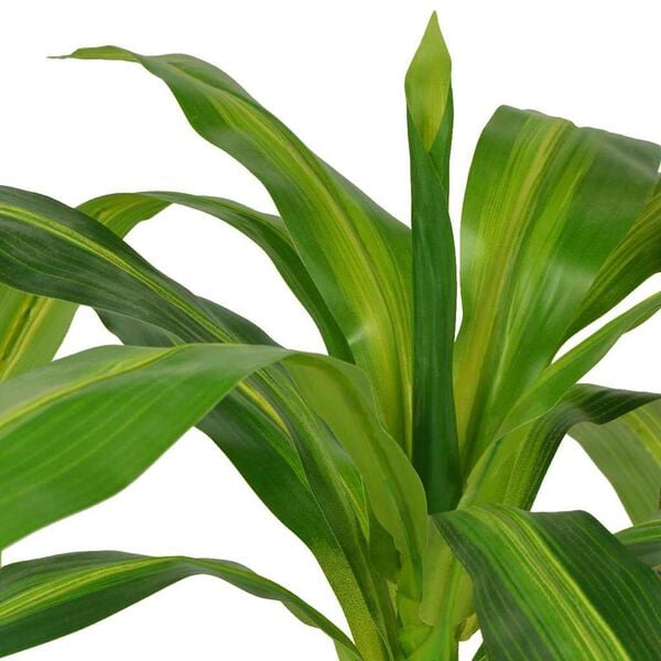 334056 - VIDAXL Bimë Artificiale Dracaena me Vazo 100 cm Jeshile