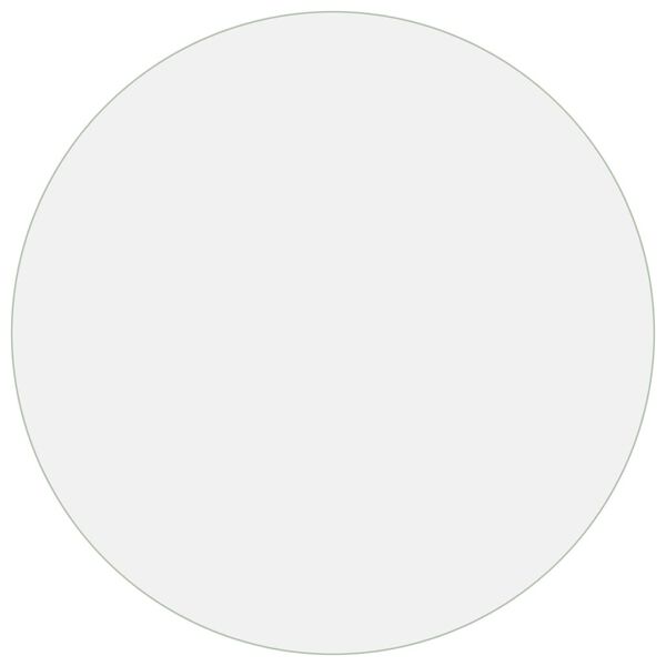 244397 - VIDAXL Mbrojtëse Tavoline Mat Ø 120 cm 1,6 mm PVC