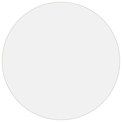 244397 - VIDAXL Mbrojtëse Tavoline Mat Ø 120 cm 1,6 mm PVC