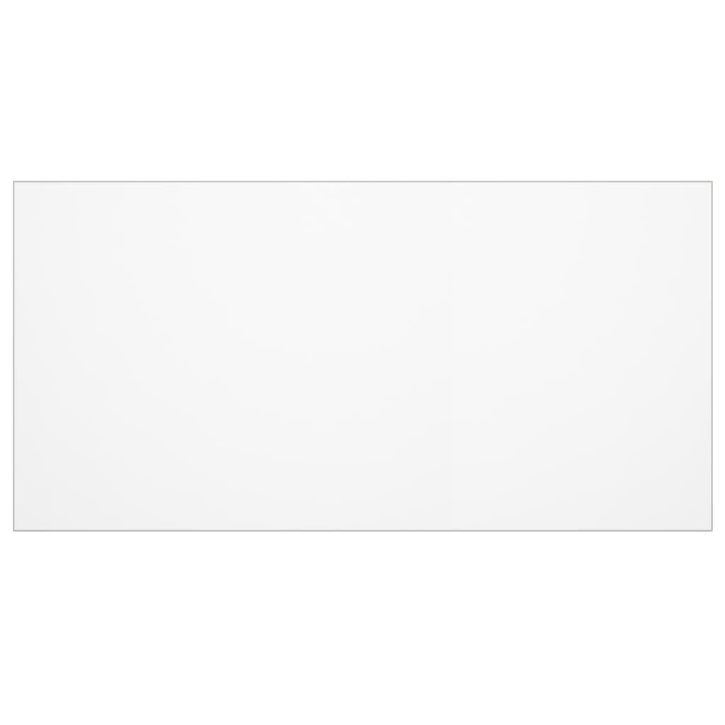 280076 - VIDA XL Mbrojtëse Tavoline Mat 180x90 cm 1,6 mm PVC