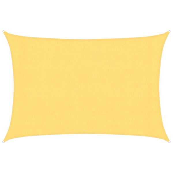 333258 - VIDAXL Tendë dielli me vela 160 g/m² Bezhë 3x5 m HDPE